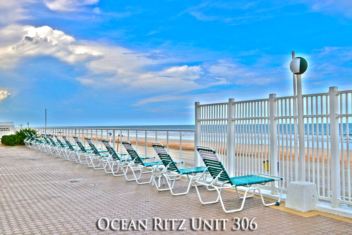Ocean Ritz Condo Unit 306 Oceanfront Pool Deck. Daytona Beach Condos For Sale